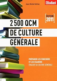 2 500 QCM de culture générale 2011