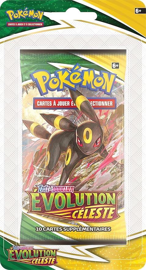 Pokémon Booster-Epée et Bouclier Evolution Céleste (EB07) société-Jeu de Cartes à Collectionner (Modêle alçatoire), POBL48