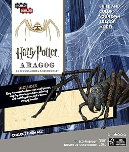 Incredibuilds Harry Potter 3D Wood Model Kit Aragog Kits