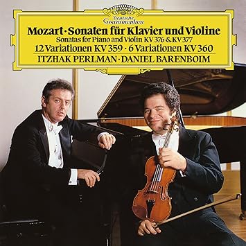 Mozart: Sonatas for Piano and Violin, K,376 & K,377- Variations K,359 & K,360