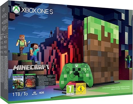 Xbox One S 1 To - Minecraft - Edition Limitée