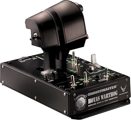 ThrustMaster HOTAS WARTHOG Dual Throttle double manette des gaz noir