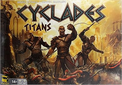 Matagot Cyclades Titans - Dutch, English, French, German, Spanish