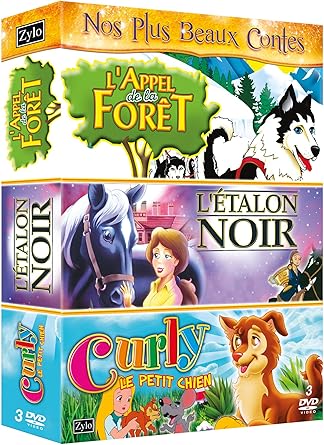 Coffret tri Pack, vol, 7 : l'étalon Noir l'appel de la forÉt Curly Le Petit Chien