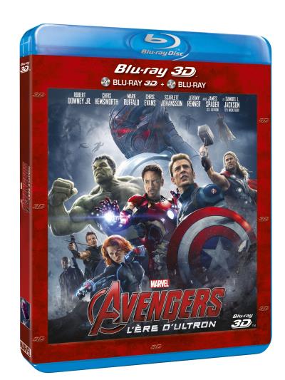Avengers : L'ère d'Ultron Blu-Ray 3D + Blu-Ray 2D