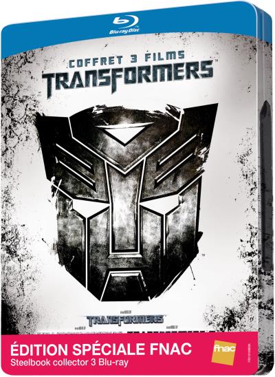 Transformers Coffret de la Trilogie Edition Boîtier métal Limitée Fnac Blu-Ray