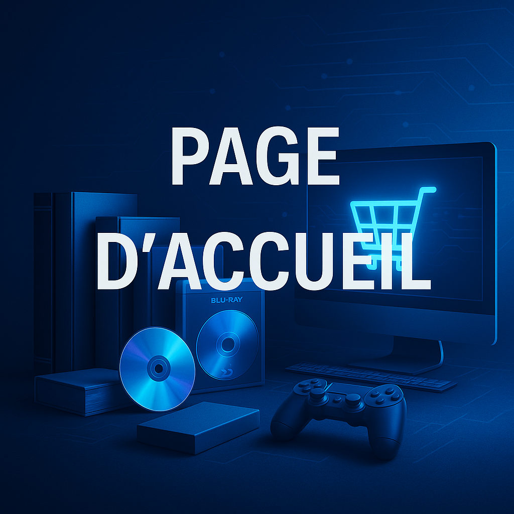Page d'accueil