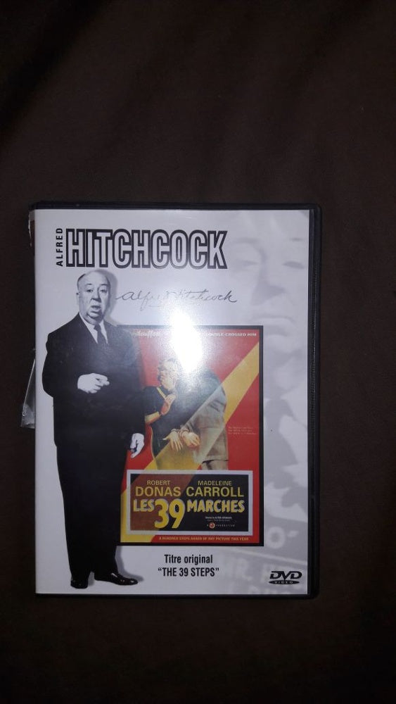 Les 39 marches - hitchcock - dvd