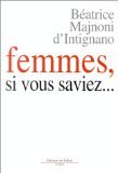 Femmes, si vous saviez