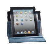 Mutant Rotating iPad Case Housse Bleu - Étuis pour tablette (Housse, Apple, iPad 2 iPad 3, Bleu)