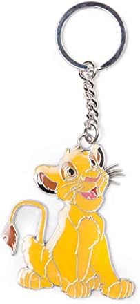 Disney Porte-Clefs Lion King Simba Jaune (Default, Jaune)