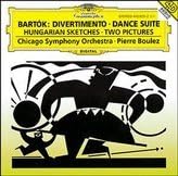 BartÉk : Divertimento - Suite de danse [CD] Bela Bartok- Pierre Boulez- Chicago