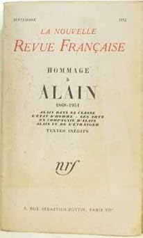 Hommage à alain 1868-1951
