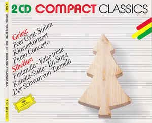 Grieg-Cto Piano-G,Anda-Kubelik-Sibelius-Valse Triste-Karajan +Oeuvres Diverses-