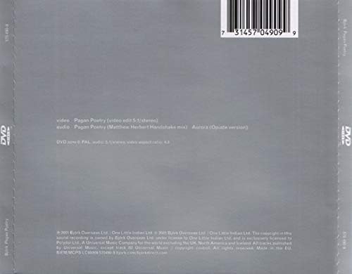 Björk - Pagan Poetry [DVD single] [DVD] Björk
