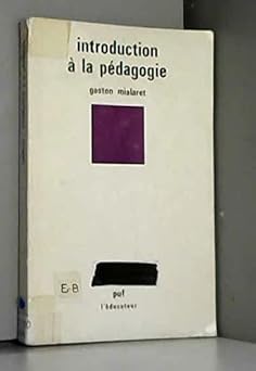 Introduction à la pédagogie