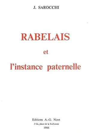 Rabelais et l'instance paternelle