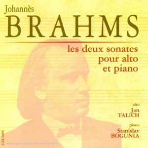 Les deux Sonates pour violon Alto & piano op,120 Nos 1 & 2