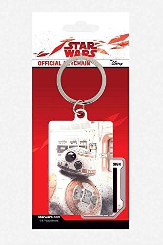 ZZT Star Wars Episode VIII Metal Keychain BB-8 Peek 6 cm Portachiavi
