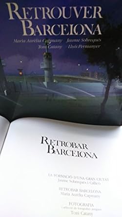 RETROUVER BARCELONE / RETROBAR BARCELONA Edition bilingue français catalan