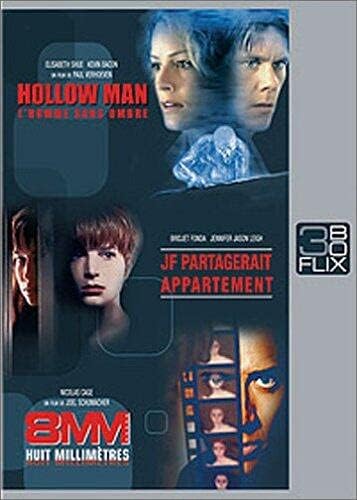 Hollow man / JF partagerait appartement / 8 mm - Coffret Flixbox 3 DVD