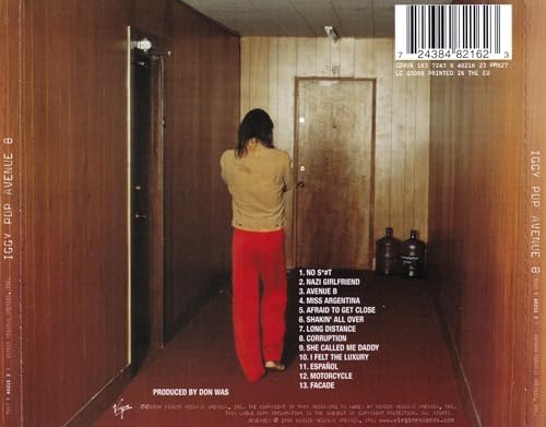 Avenue B [Audio CD] Iggy Pop