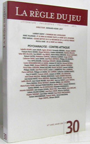 La règle du jeu n°30