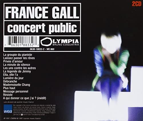 Double Live [CD] France Gall