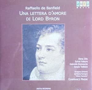 Una Lettera d Amore di Lord Byron [BE Import] [Import belge]