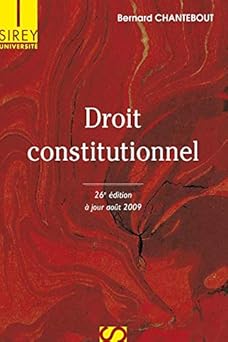 Droit constitutionnel ( Livre )