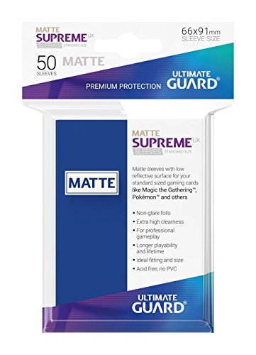 Ultimate Guard Supreme UX manches Jeu de cartes, Noir