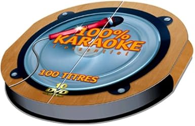 100 % Karaoké : 100 titres pour des soirées endiablées - Coffret 10 DVD [DVD]