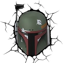 Eurobric 2000 - Lampe Murale 3D Deco Light Star Wars - Boba Fett - 8414834142317 Lampe 3D : BOBA FETT