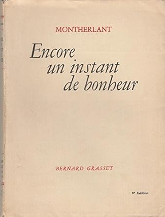 Encore un instant de bonheur