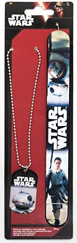 Joy Toy 91641 Star Wars BB-8 Slap Bande et Collier avec Pendentif Dog Tag Set