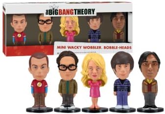 Funko - FU2874 - Figurine - Big Bang Theory - Mini Wacky Wobbler Set - 5 Pièces