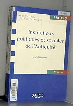 Institutions politiques et sociales de l'Antiquité