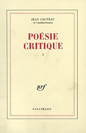 Poésie critique, tome 1