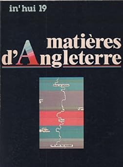 Matiêres d'Angleterre : Anthologie bilingue de la nouvelle poésie anglaise