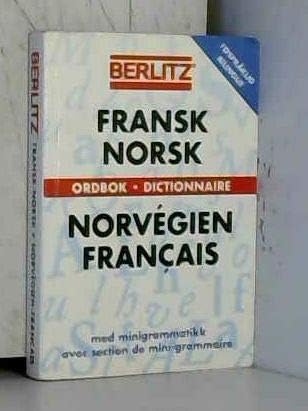Fransk/norsk - norvégien/français