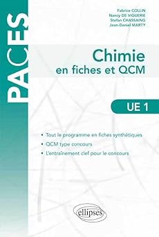 Chimie en Fiches et QCM UE1