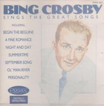 Bing sings the great songs [UK Import]