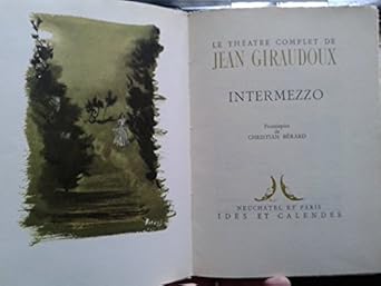Le Théâtre complet : De Jean Giraudoux... Frontispice de Christian Bérard