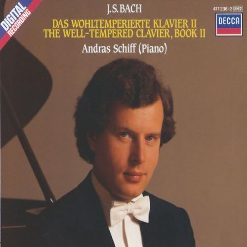 Bach : The Well-tempered Clavier, Book 2 [CD] Johann Sebastian Bach- Andras Schi