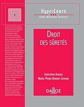 Droit des sÉretés