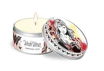 DC Comics: Wonder Woman Scented Candle: Small, Citrus