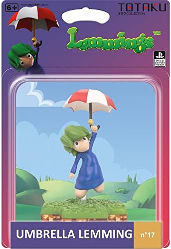 Totaku Figurine n°17 Lemmings : Umbrella Lemming