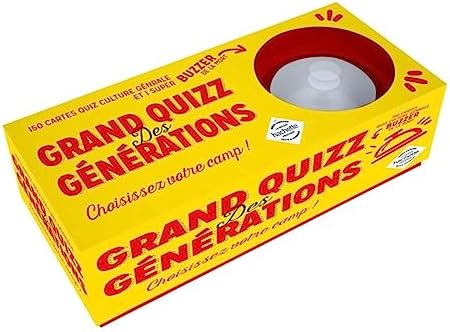 Coffret Grand quizz des générations ( Livre )