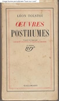 Oeuvres posthumes