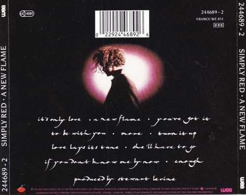 A New Flame [CD] Simply Red